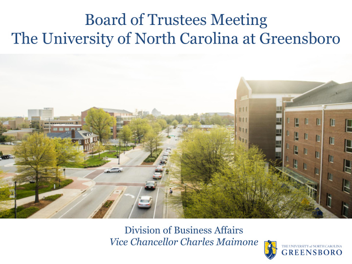 the university of north carolina at greensboro