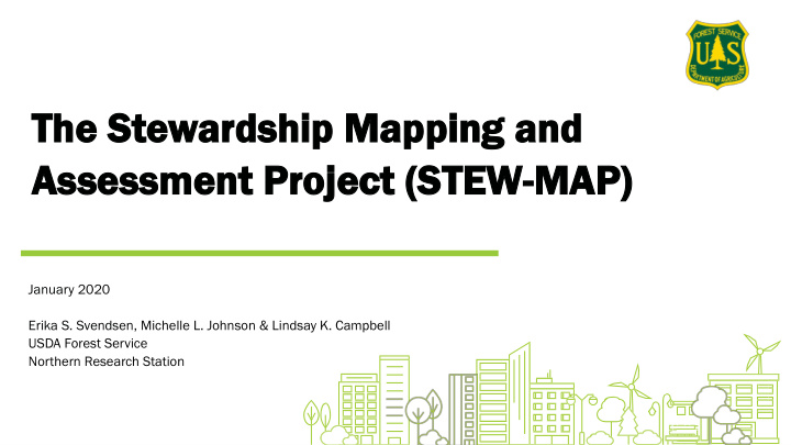 th the s e stewardship ardship map mapping and ping and