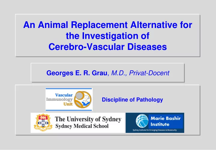 cerebro vascular diseases