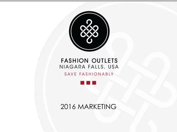 2016 marketing 2015 highlights