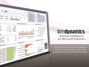 Business Intelligence  for Microsoft Dynamics  &gt; 21 languages  &gt; 50 countries  &gt; 150
