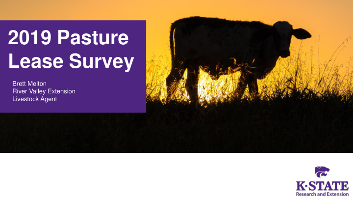2019 pasture lease survey
