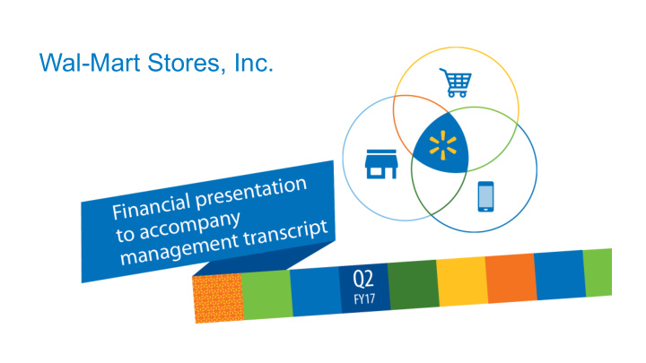 wal mart stores inc safe harbor and non gaap measures