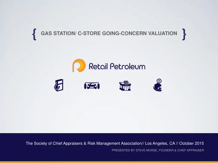 gas station c store going concern valuation the society
