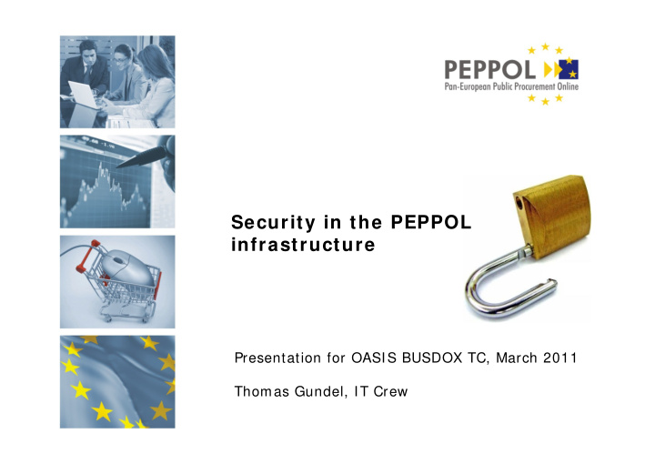 security in the peppol infrastructure