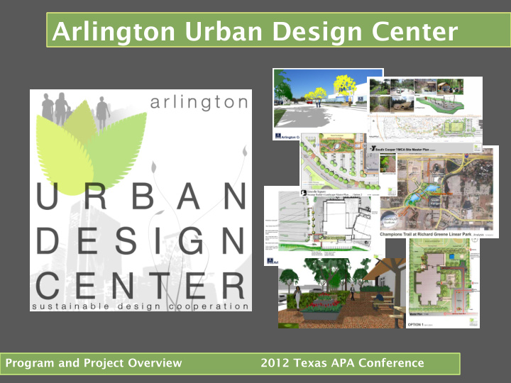 arlington urban design center