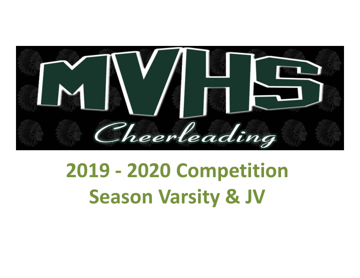 2019 2020 competition season varsity jv who is eligible