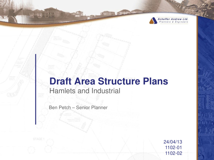 draft area structure plans