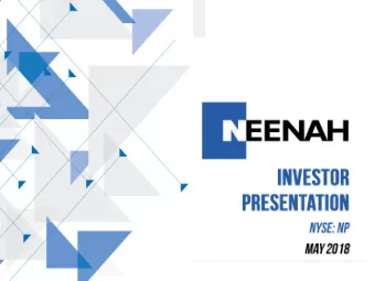 v  Commerci  rcial  l  Filtra  tratio  tion  and Consu  sumer  r  Fine Papers  rs  Premium  ium