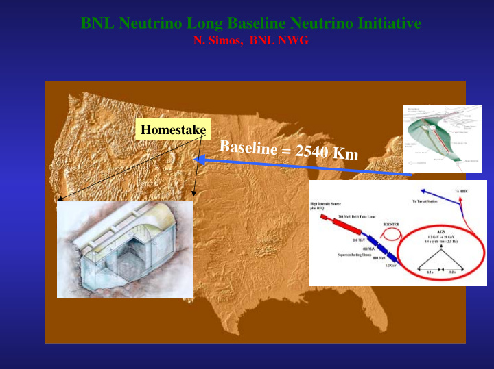 bnl neutrino long baseline neutrino initiative