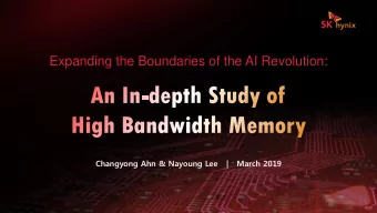 Expanding the Boundaries of the AI Revolution:  Changyong Ahn &amp; Nayoung Lee   |   March 2019