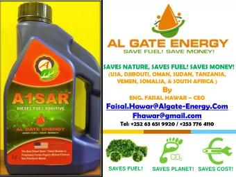 AL GATE ENERGY is formed on the foundation Al Gate Energy has unique approach to the  of proven