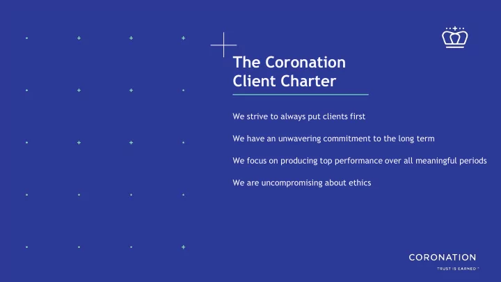 the coronation