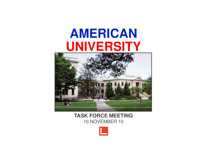 american university