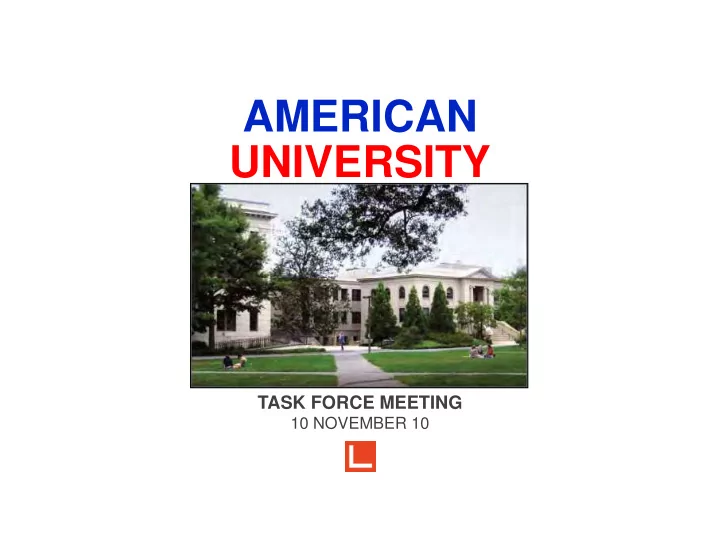 american university