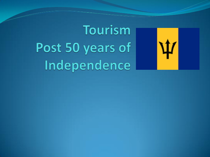 tourism performance past 50 years