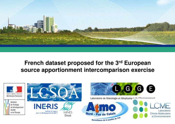 sed for the 3 rd european french dataset propose source