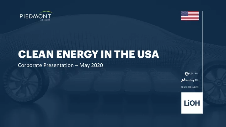 clean energy in the usa