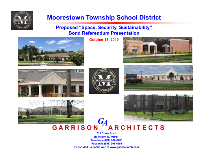 moorestown township school district