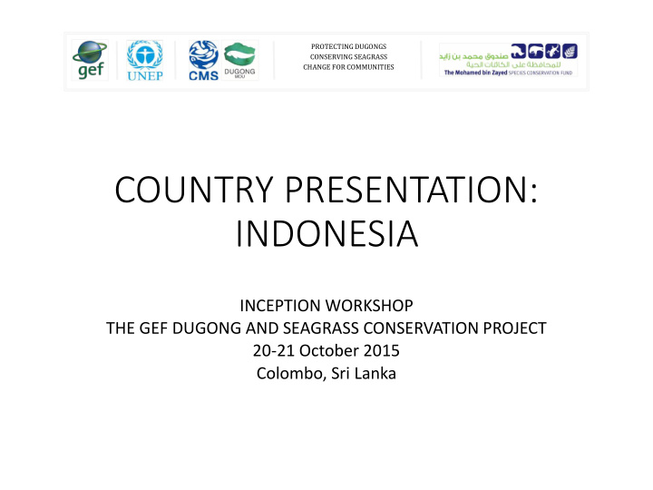country presentation indonesia