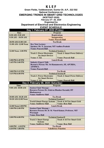 Track 1: Power Electronics for Smart Devices  Paper ID  Paper Details  Selective Harmonic
