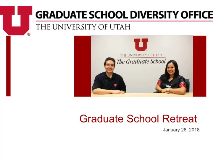 graduate school retreat