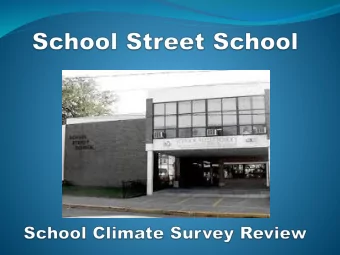 DOMAINS  Physical Environment  Teaching and Learning  Morale in the School Community