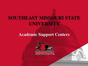 UNIVERSITY  Academic Support Centers  Academic Support Centers (ASC) Academic Support Centers