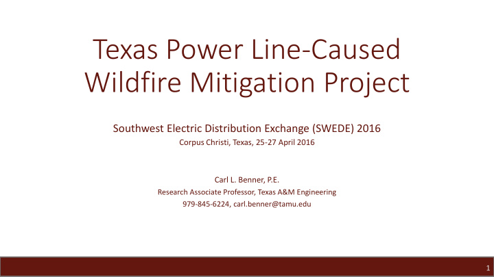 texas power line caused