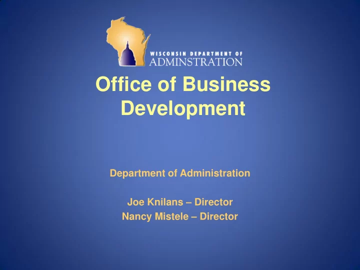 development