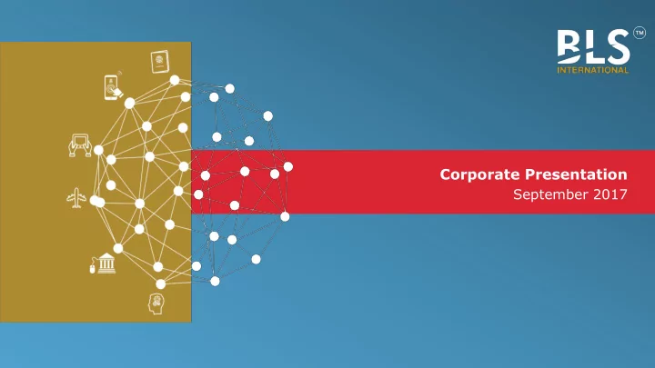 corporate presentation
