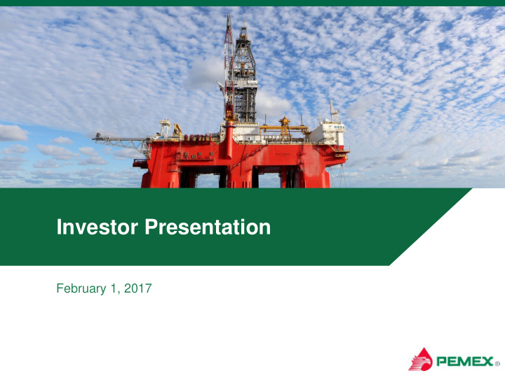 investor presentation