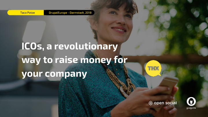 icos a revolutionary way to raise money for your company