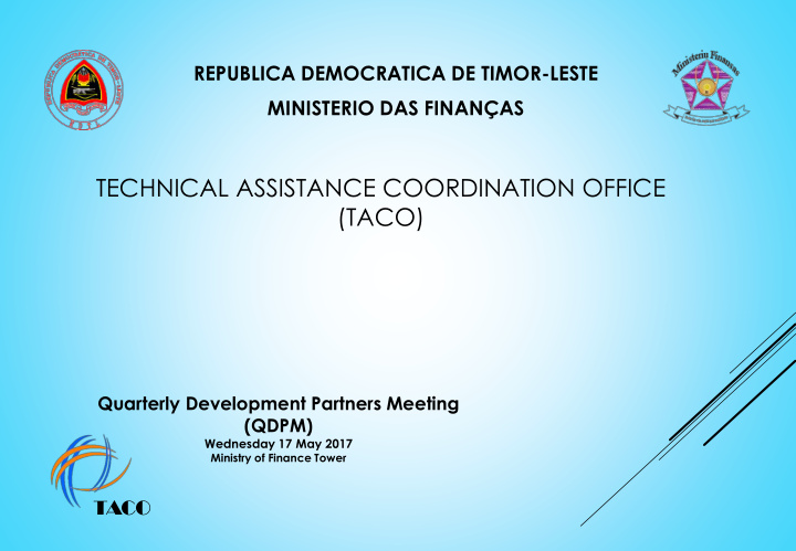 technical assistance coordination office