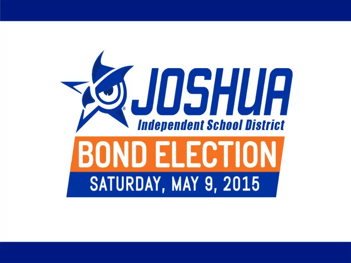 may 2015 bond proposal