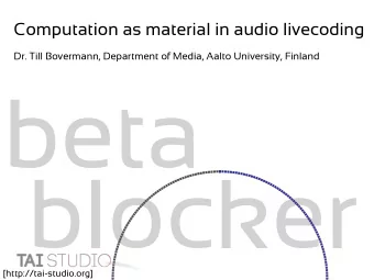 beta  blocker  [http://tai-studio.org]  stack  pickup  heap  counter  BetaBlocker  ?  motivation