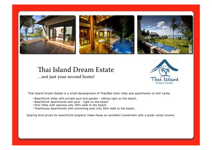 ai island dream estate