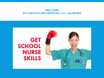 WELCOME ATC HEALTHCARE SERVICES, LLC  ALABAMA  http://bamamedstaffing.com/