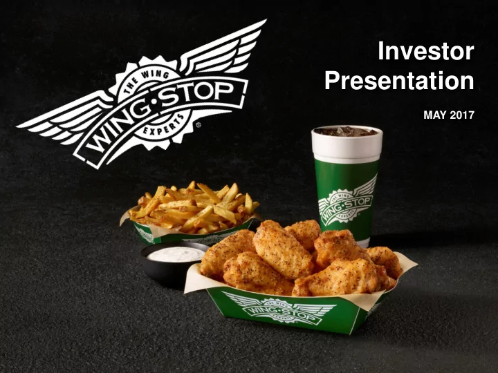 investor presentation
