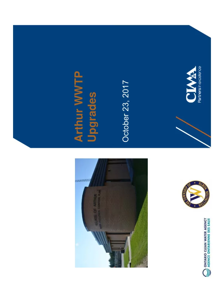 arthur wwtp