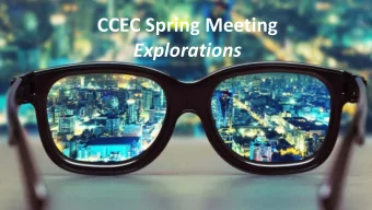 CCEC Spring Meeting  Explorations  Explorations  Team  Presentation  Dr. Marrero's 8th Grade Expo