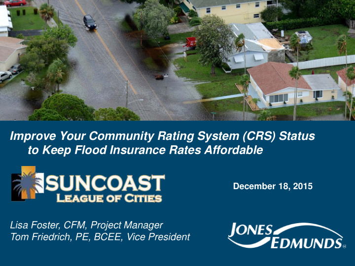 improve your community rating system crs status to keep