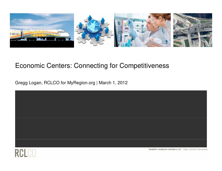 economic centers connecting for competitiveness