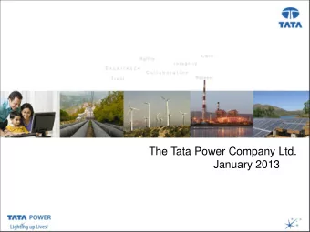 Disclaimer  Certain statements made in this presentation may not be based on historical