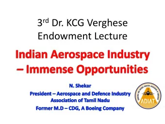 Endowment Lecture  Global A &amp; D Industry size  In 2015 it is expected to exceed US$750B