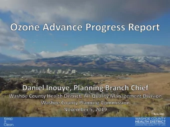 Reno NWS  National Ambient  Air Quality Standards (NAAQS)  Averaging  Design Value  Pollutant  Time