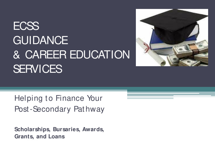 ecs s guidance career education s ervices