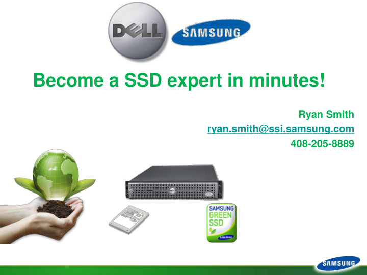 become a ssd expert in minutes