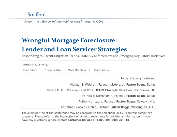 wrongful mortgage foreclosure g g g lender and loan
