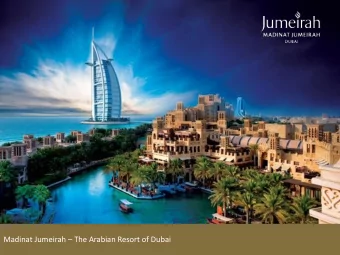 Madinat Jumeirah  The Arabian Resort of Dubai  New MJ Hotel  Opening 2016  430 Rooms Madinat